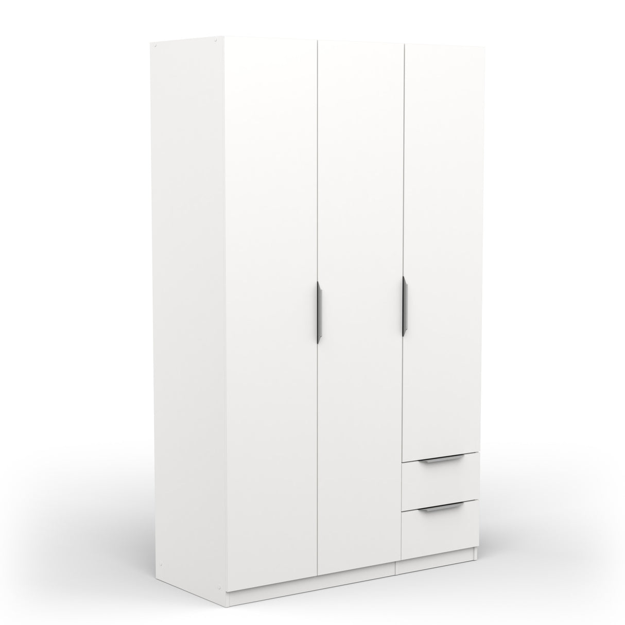 Kleiderschrank Eclipse weiss matt 120 cm