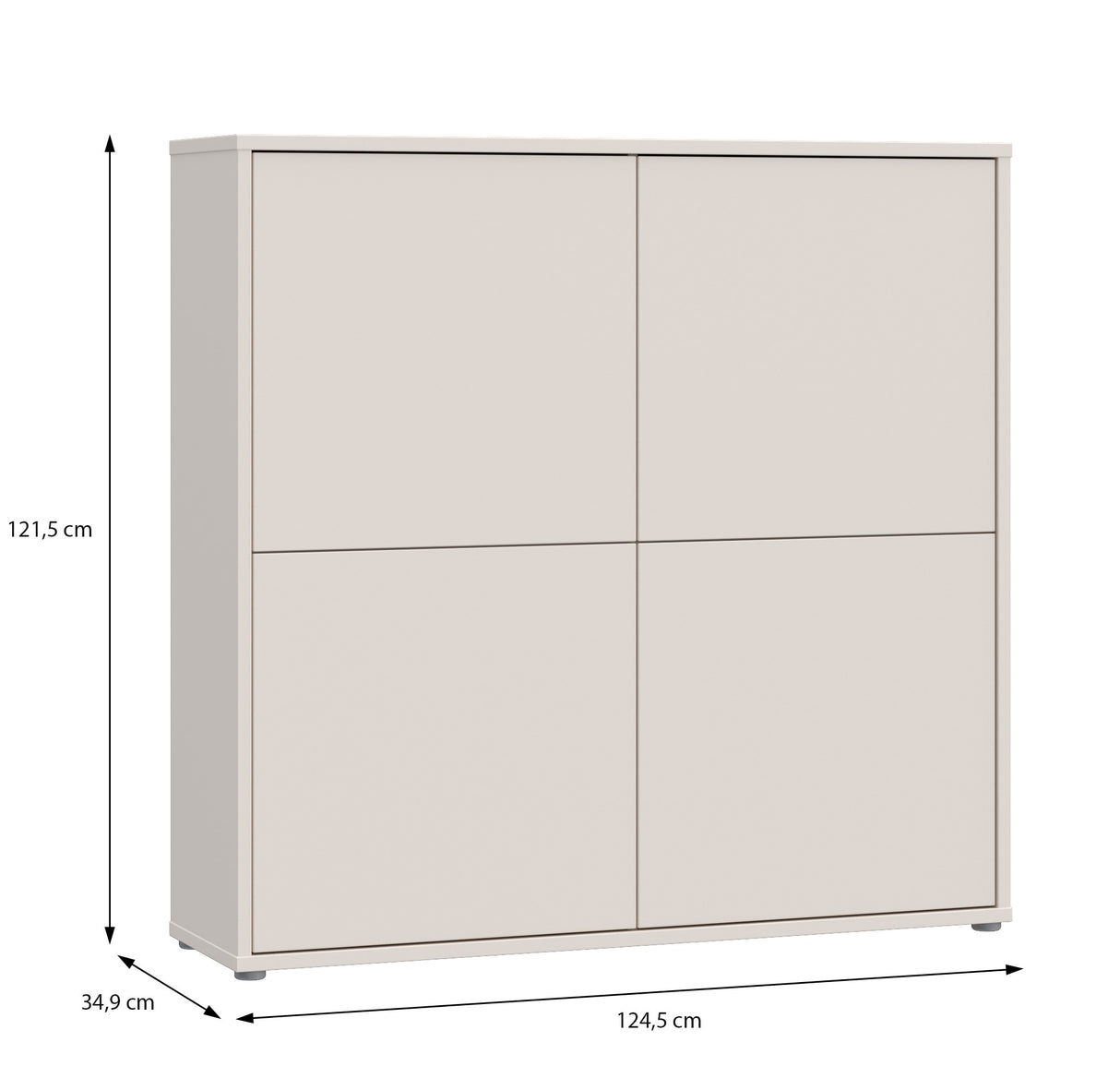 Lunaris Kommode sandfarbig 321