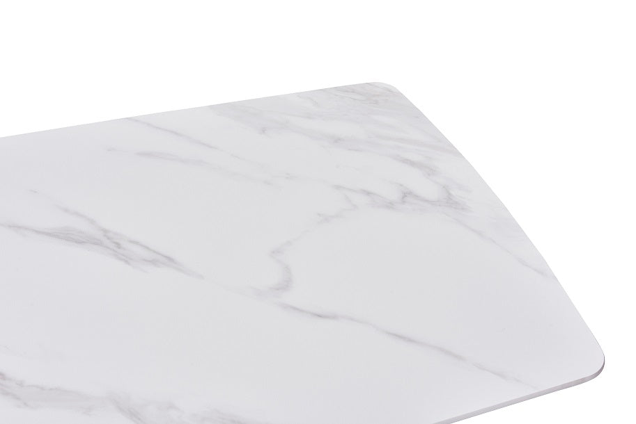 Esstisch Lehmann Keramikplatte weiss 160cm