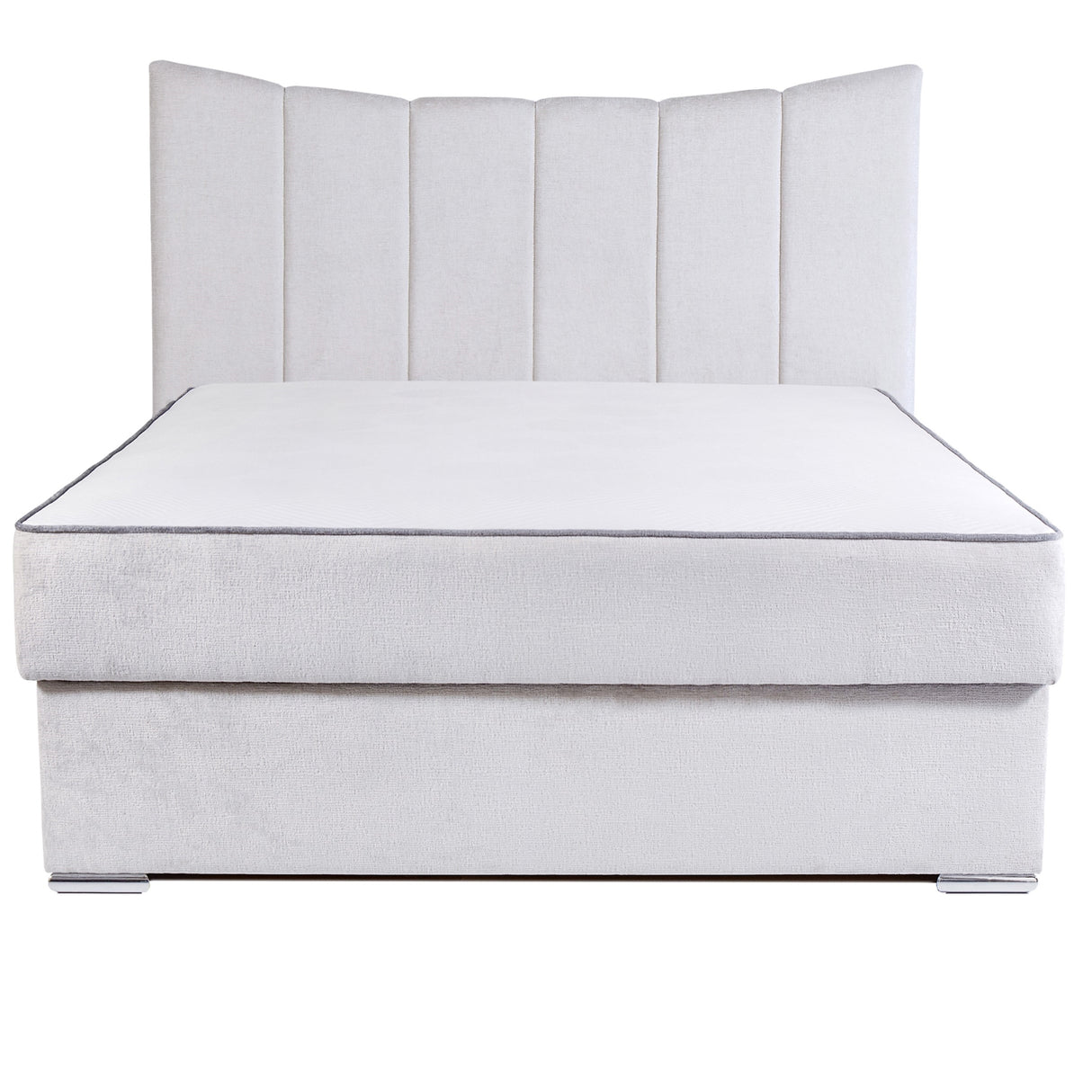 Ester Boxbett mit Stauraum beige 160 x 200 cm