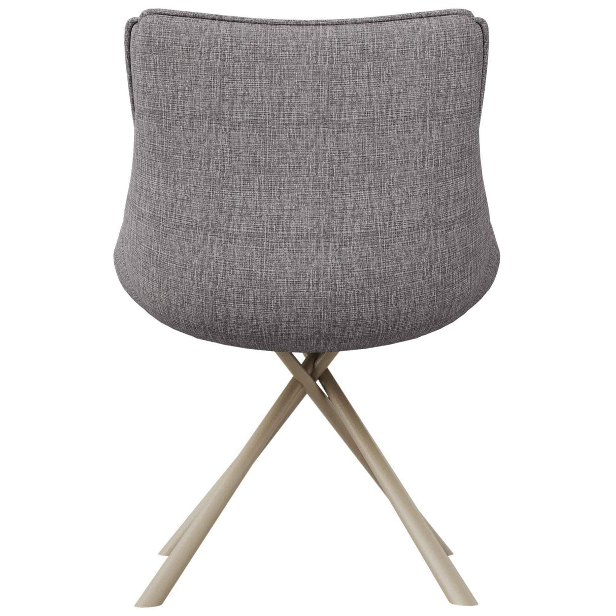 FLORENZ Design Stuhl Braun 56x66x87cm