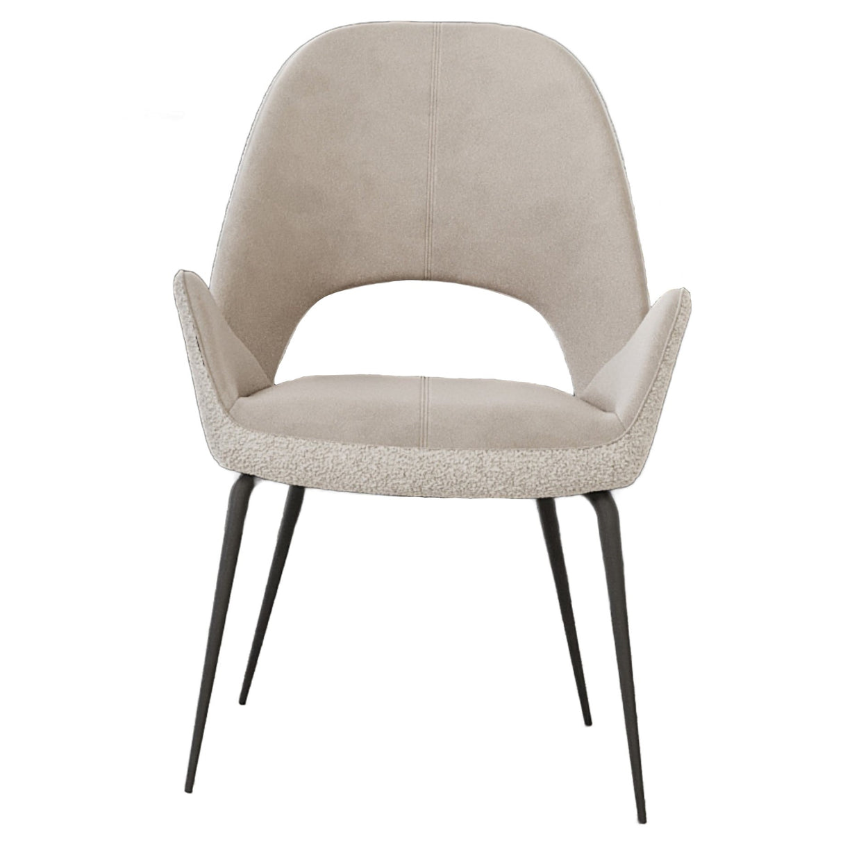 Stuhl Gregor beige /schwarz