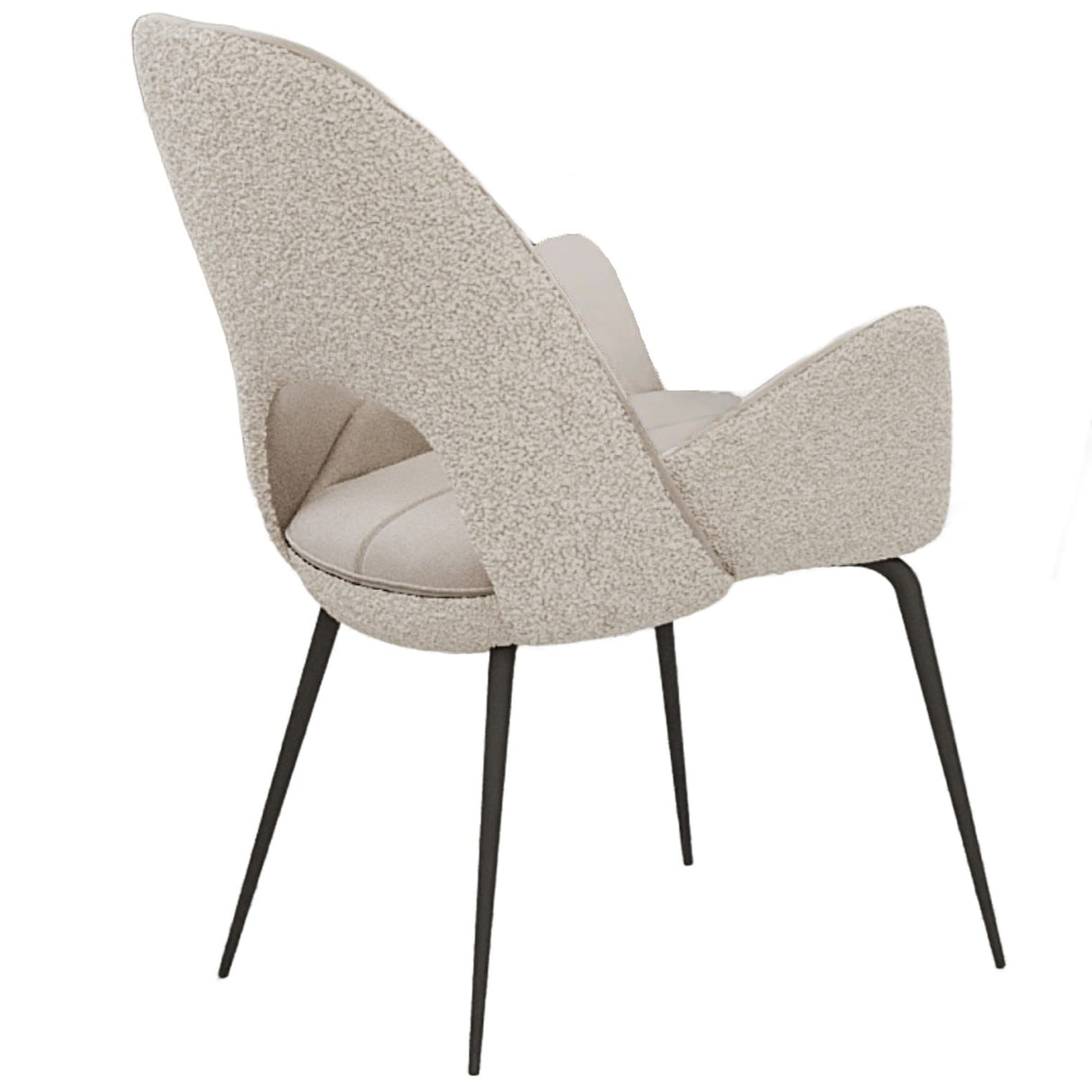 Stuhl Gregor beige /schwarz