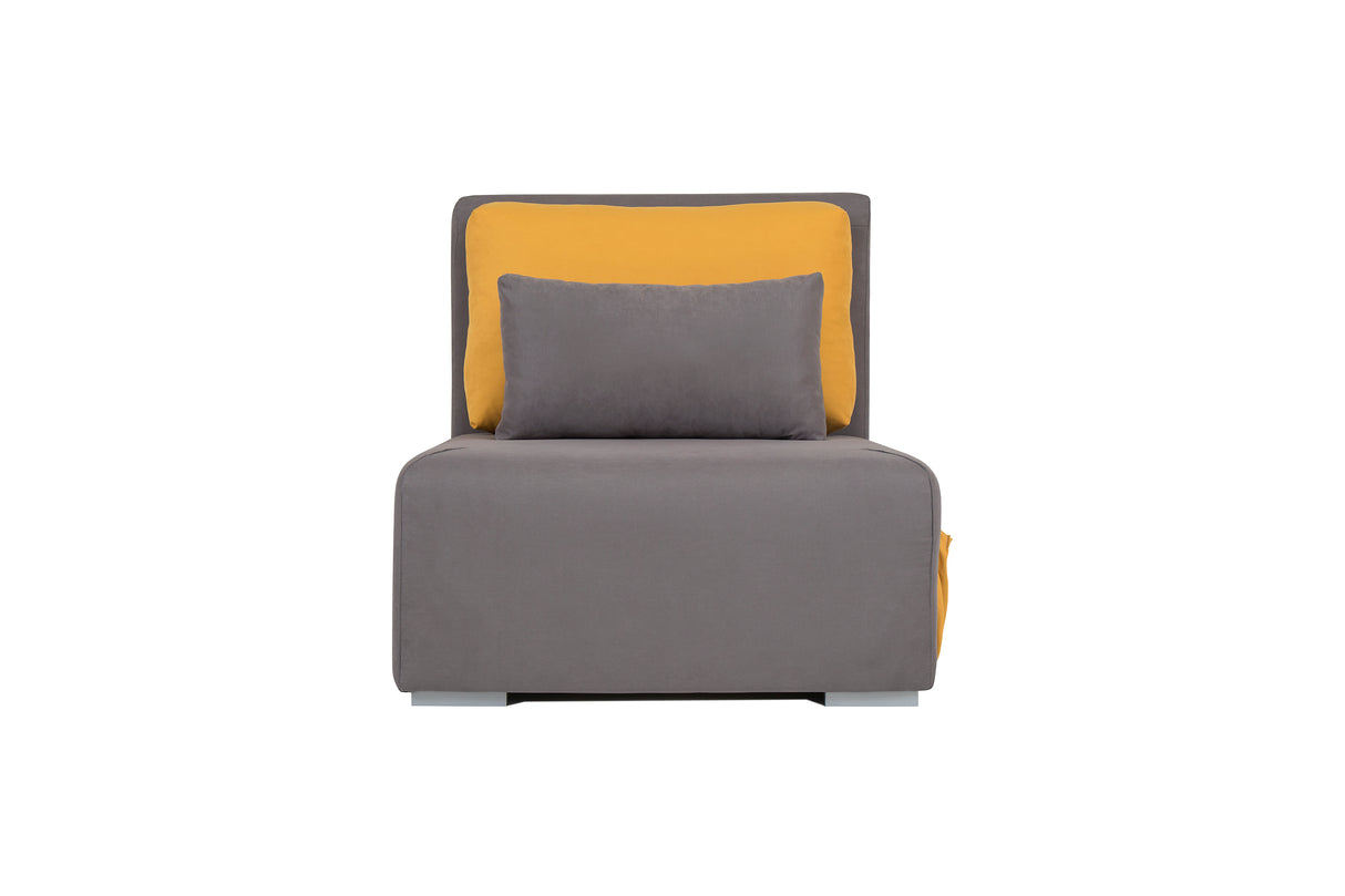 GENF Relax Sessel mit Schlafunktion Rosa 92x116x96cm