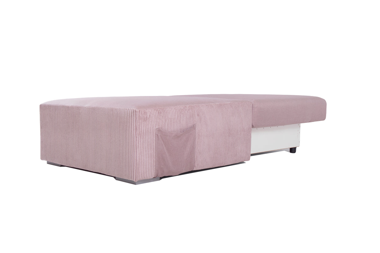 GENF Relax Sessel mit Schlafunktion Rosa 92x116x96cm