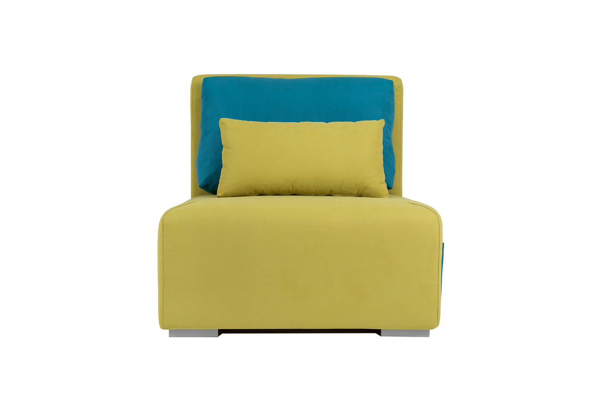 GENF Relax Sessel mit Schlafunktion Rosa 92x116x96cm