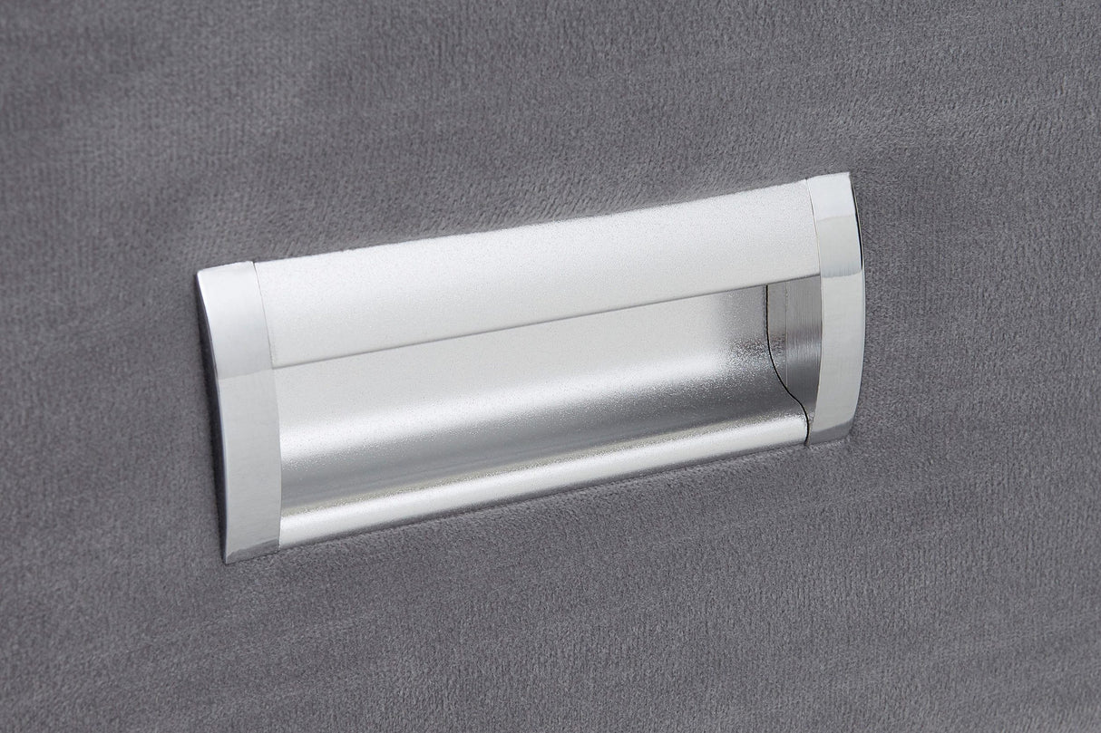 Prima Value Boxspringbett hellgrau