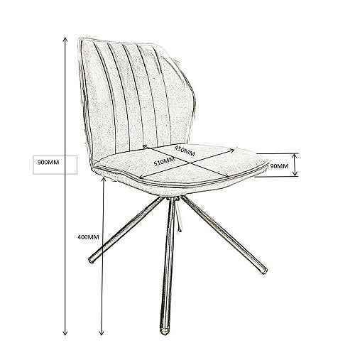James Stuhl, Sternfuss hellblauem weichem Stoff 51x63x90