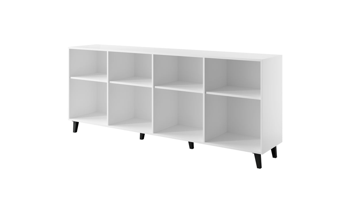 Kommode, ETNARO DESIGN 200x80x45cm, Schwarz matt