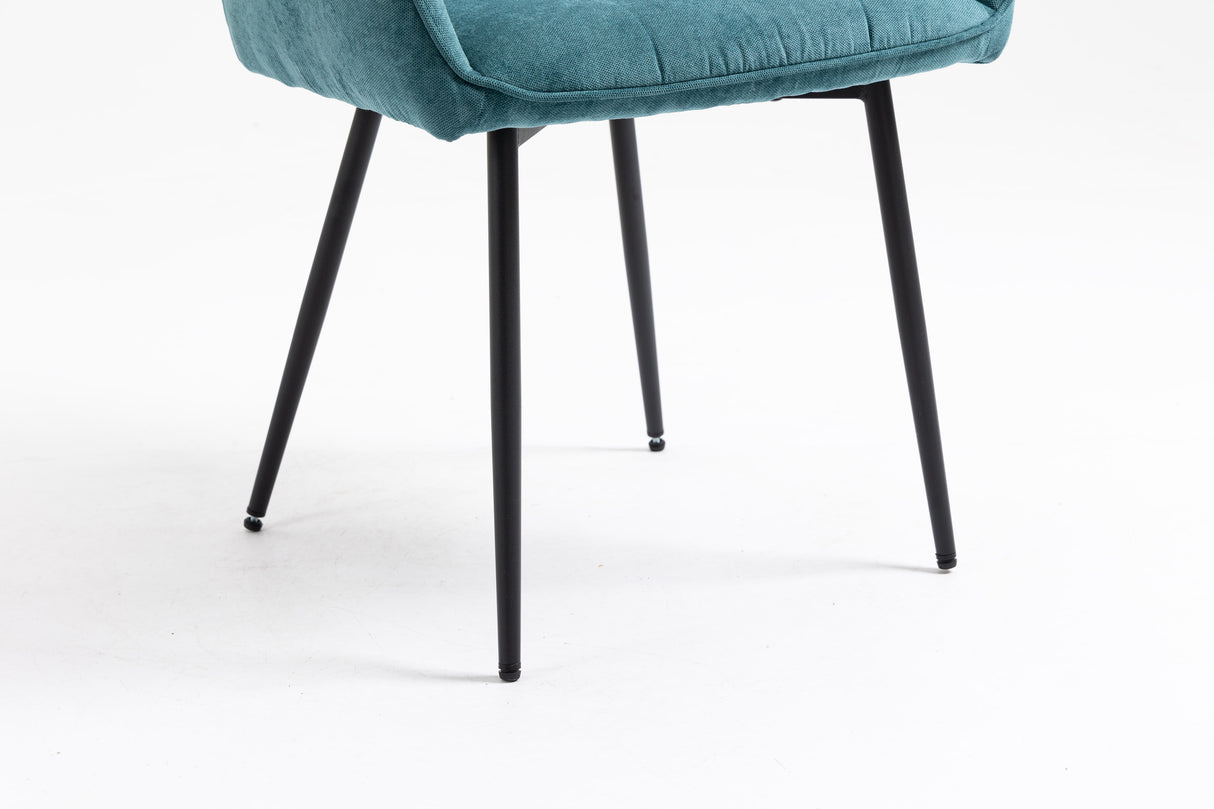 Armlehnstuhl Monaco gelb gepolstert