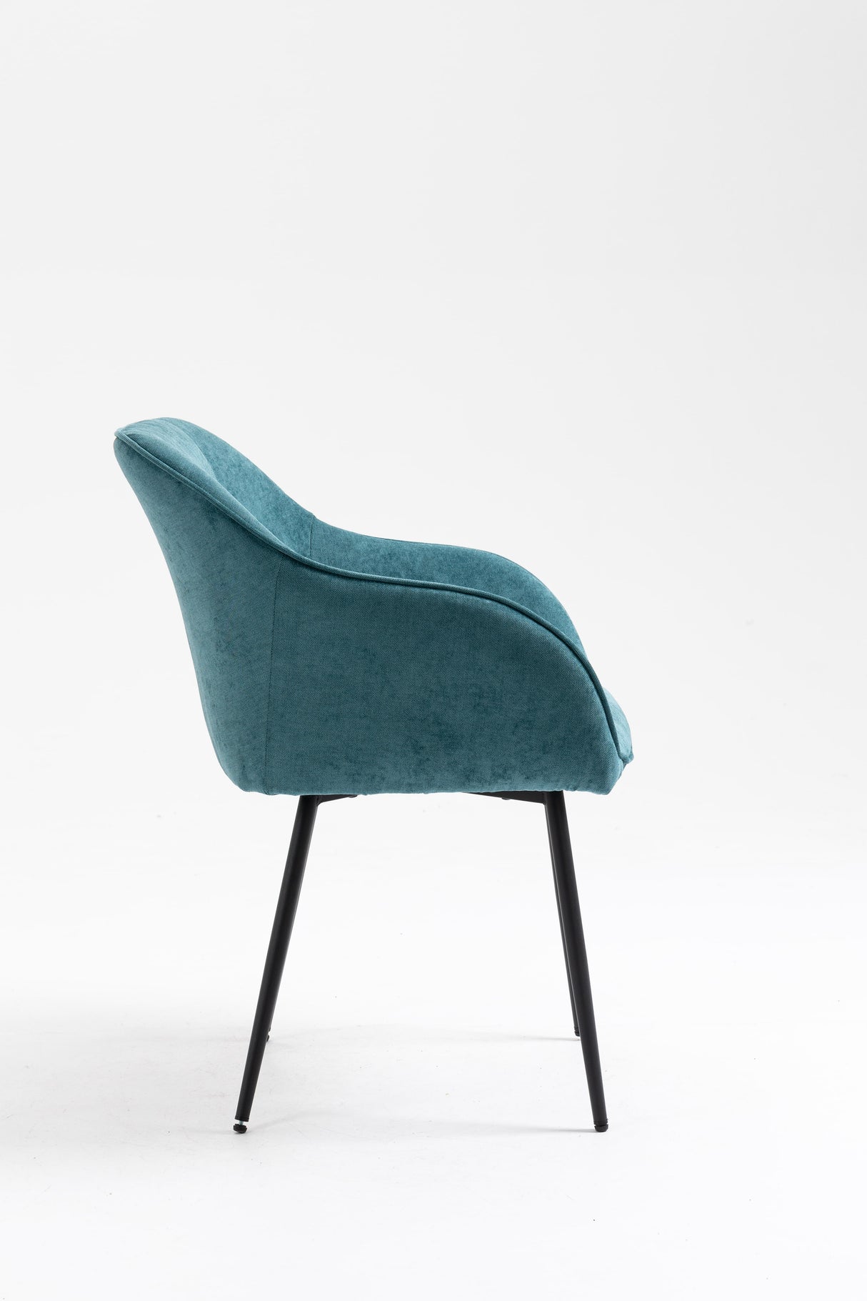 Armlehnstuhl Monaco gelb gepolstert