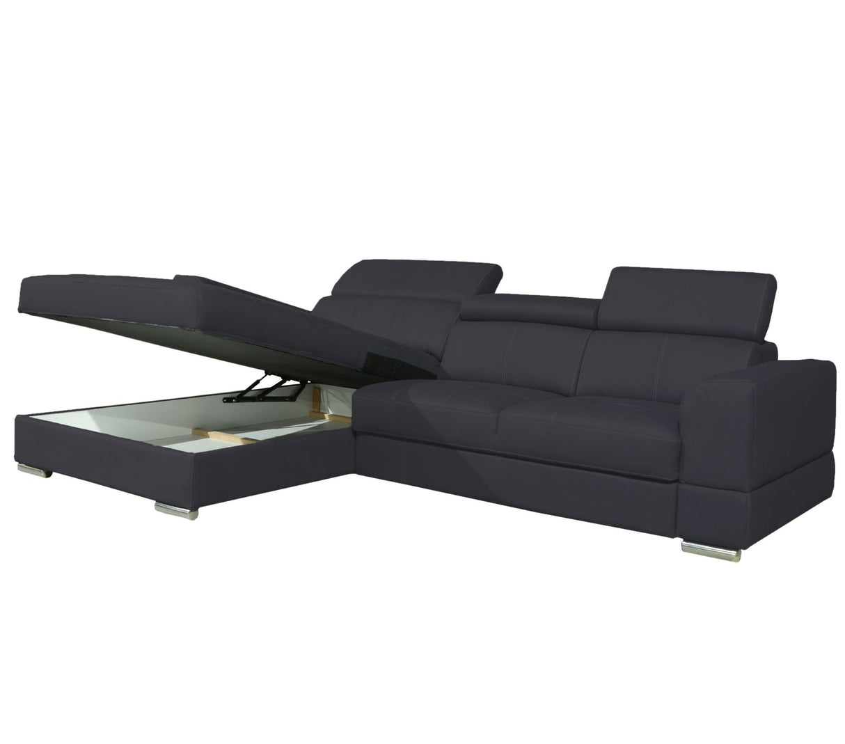 Ecksofa Montana TX 284x190 – R-Sofa Bett & Stauraum