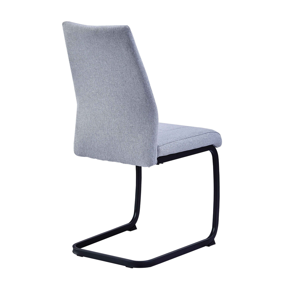 NEVIA – Komfort Freischwinger Stuhl Taupe 43x60x92cm