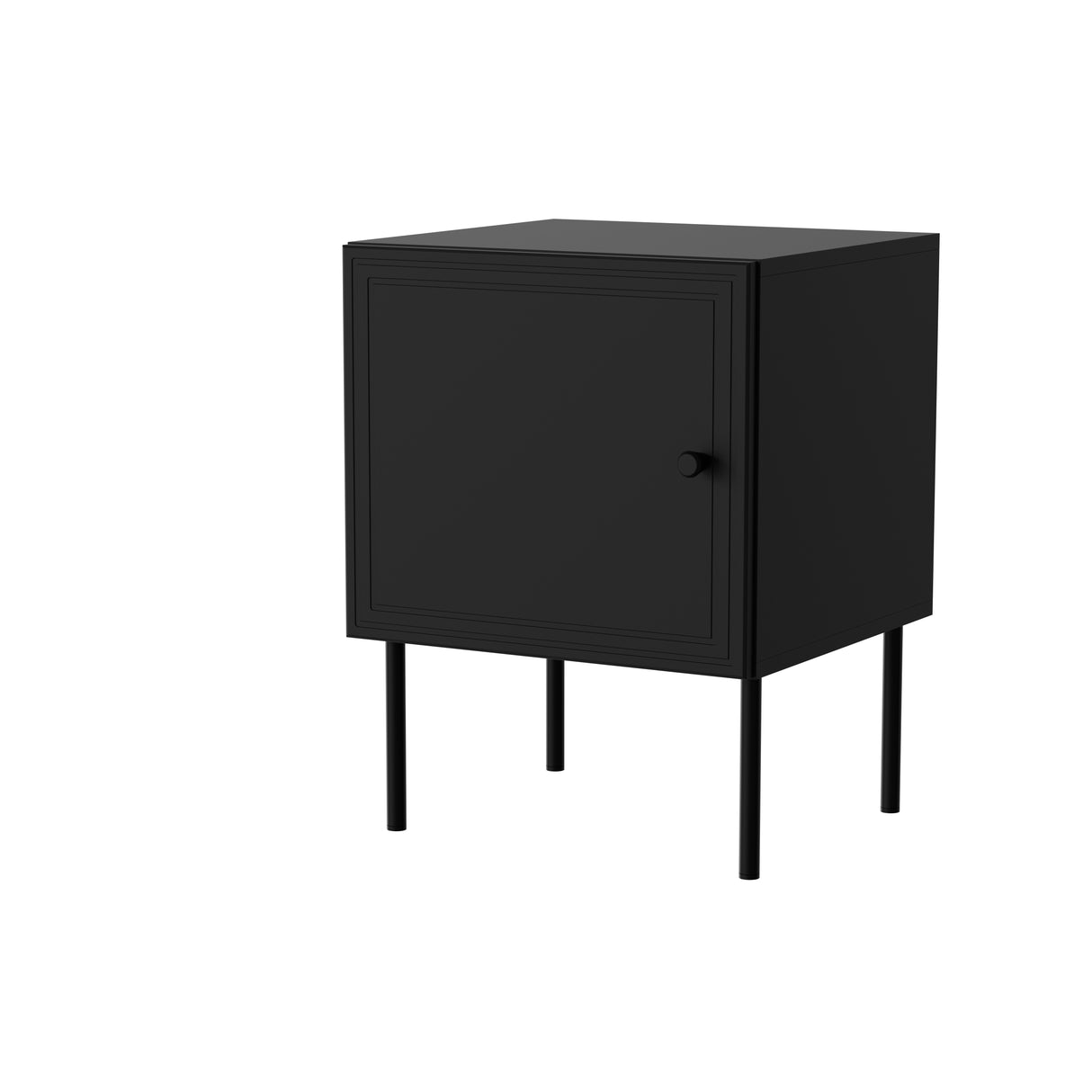 Set Nachttisch, MAISON LINEA 44,5x59x40.5 cm, Weiss matt