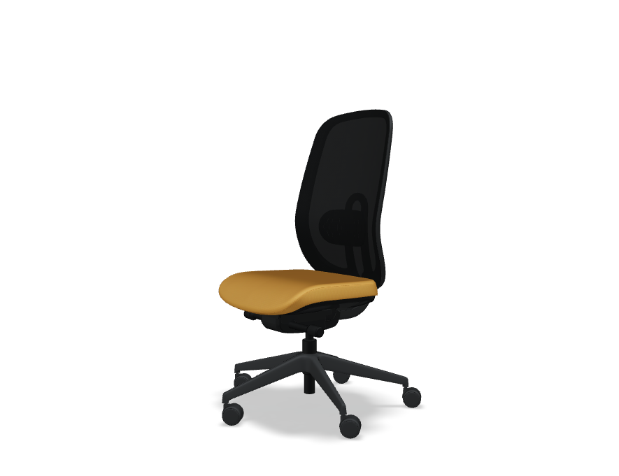 Oliver Bürostuhl 360 gelb/ schwarz - Prime Möbel