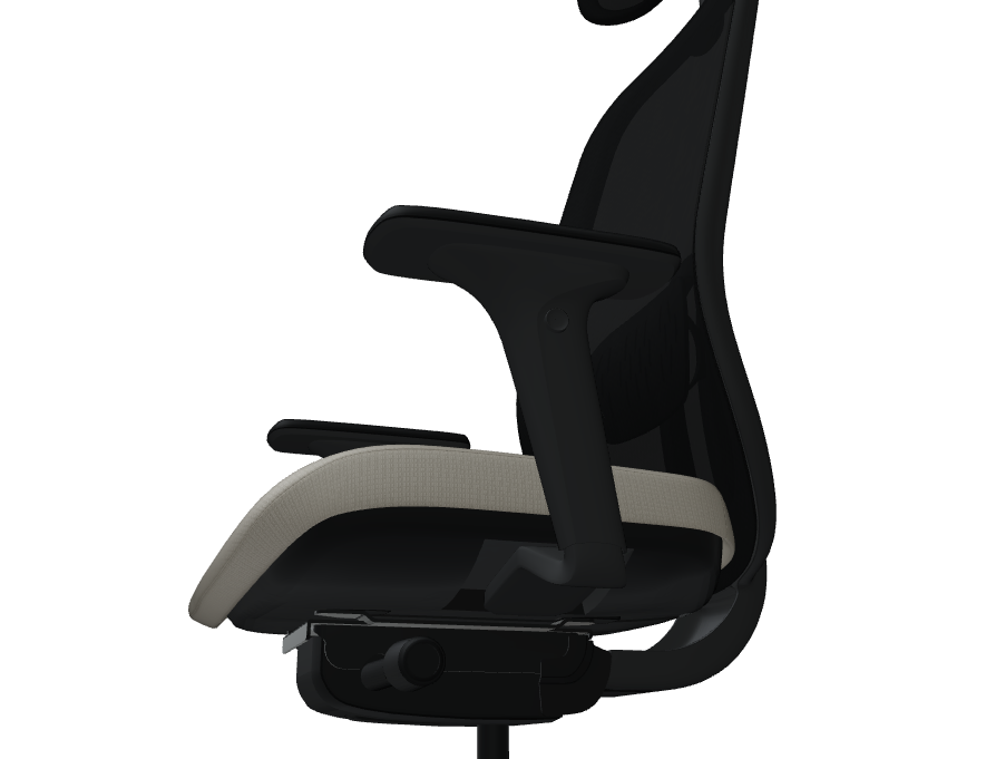 Oliver Bürostuhl 360 Kopf.+ 4D schwarz /beige - Prime Möbel