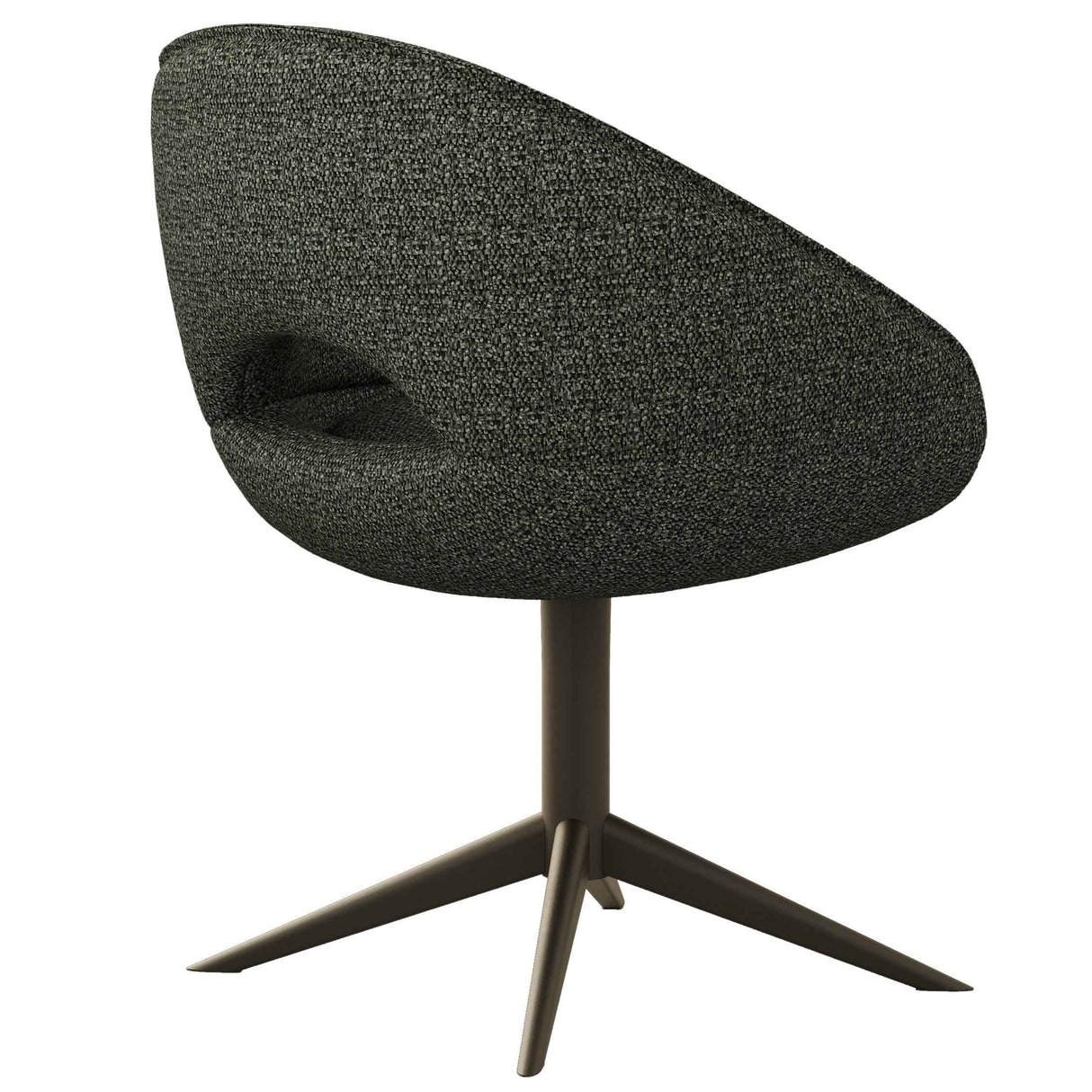 OREO Design Esszimmer Stuhl 360° Grün - offener Rücken