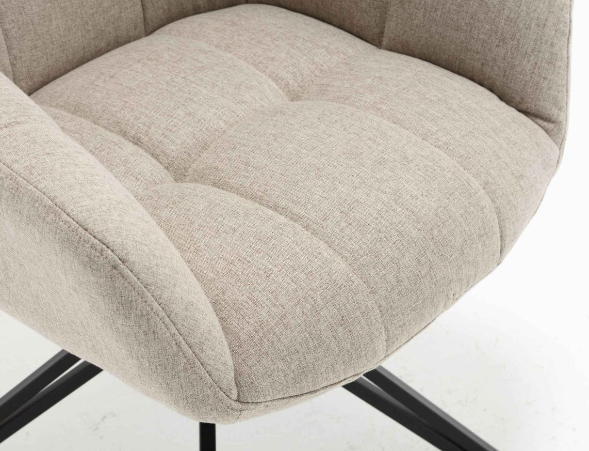 POLO Armlehnstuhl 180° Grau - komplett bezogen