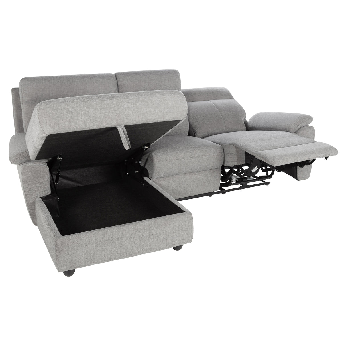 Savino Ecksofa Liegefunktion +Stauraum