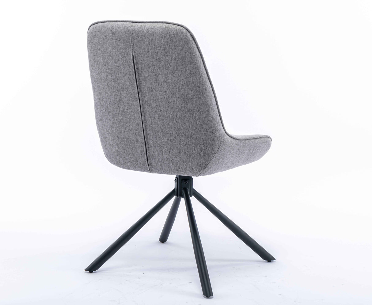 SIAN Stuhl 180° drehbar, Türkis- 63x61x88cm