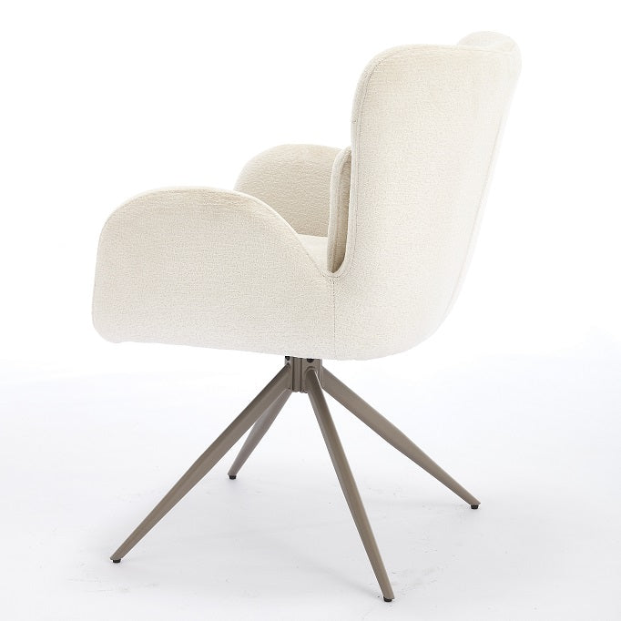 Armlehnstuhl Adrian 180° Beige