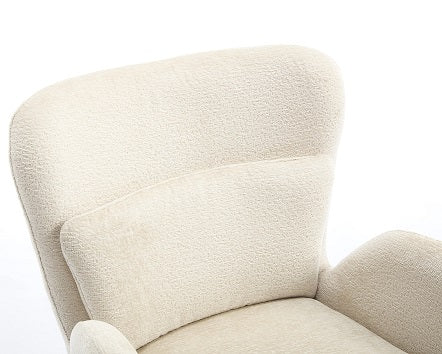 Armlehnstuhl Adrian 180° Beige