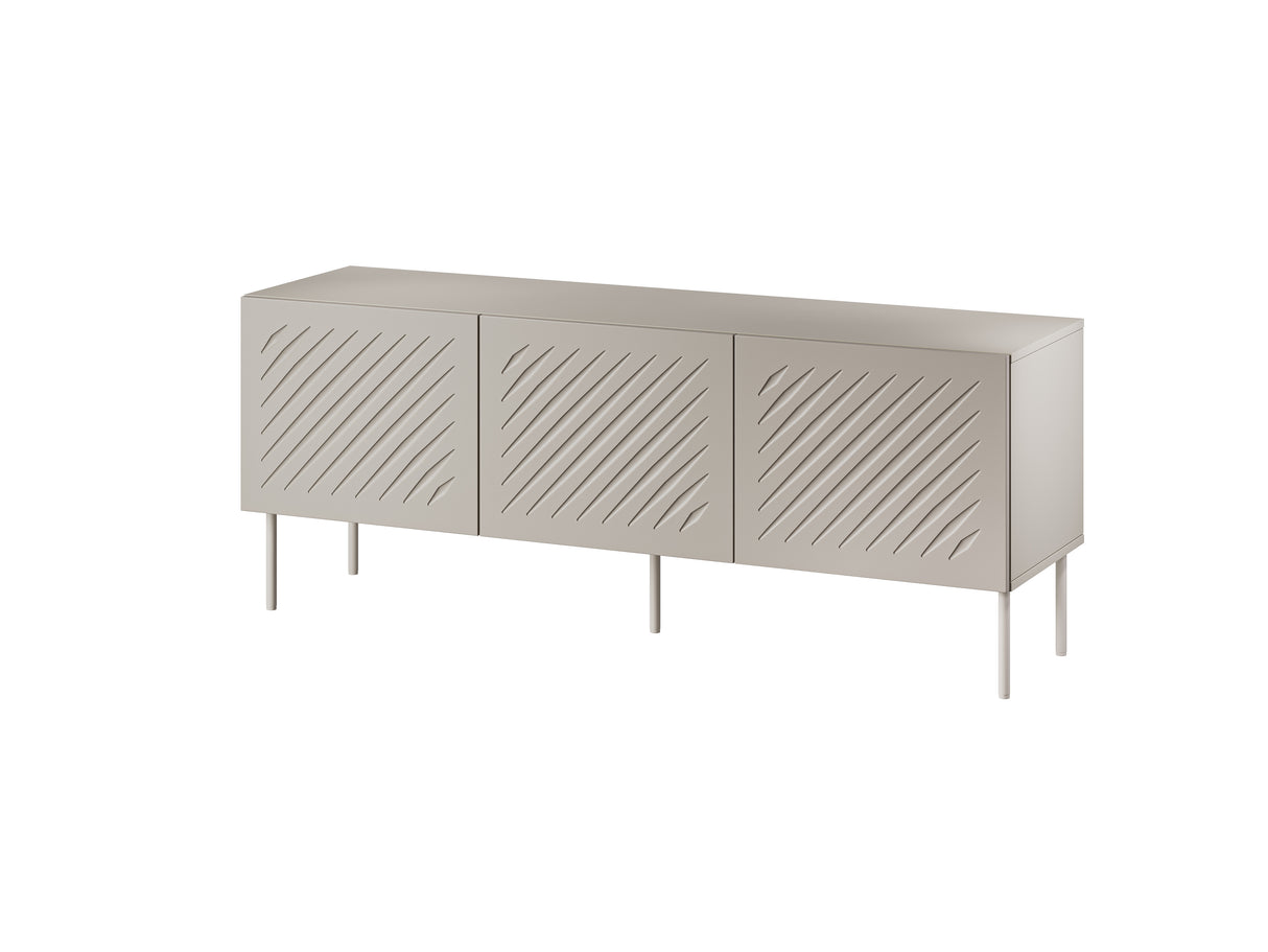 TV- Möbel Rivano 150×60×42cm – Beige matt