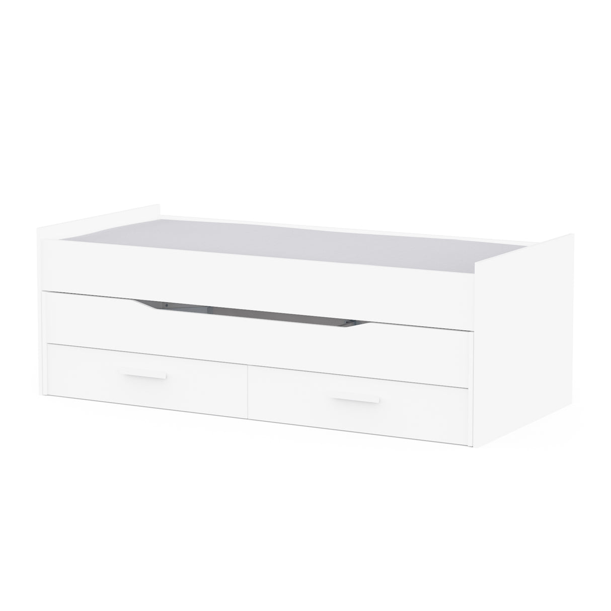 Klappbett Prime weiss 90/180 x 200 cm