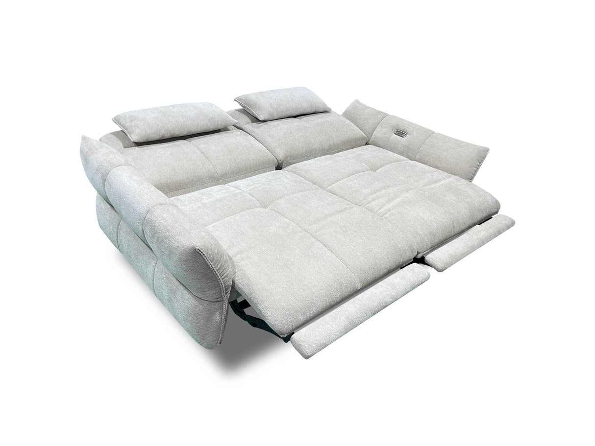 VANDEM Sofa – 3-Sitzer Funktionssofa mit elektrischer Relaxfunktion
