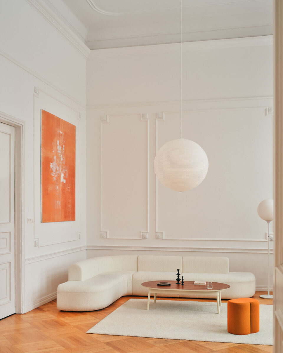 Artiko Ecksofa Weiss- 320cm x 230cm - Prime Möbel