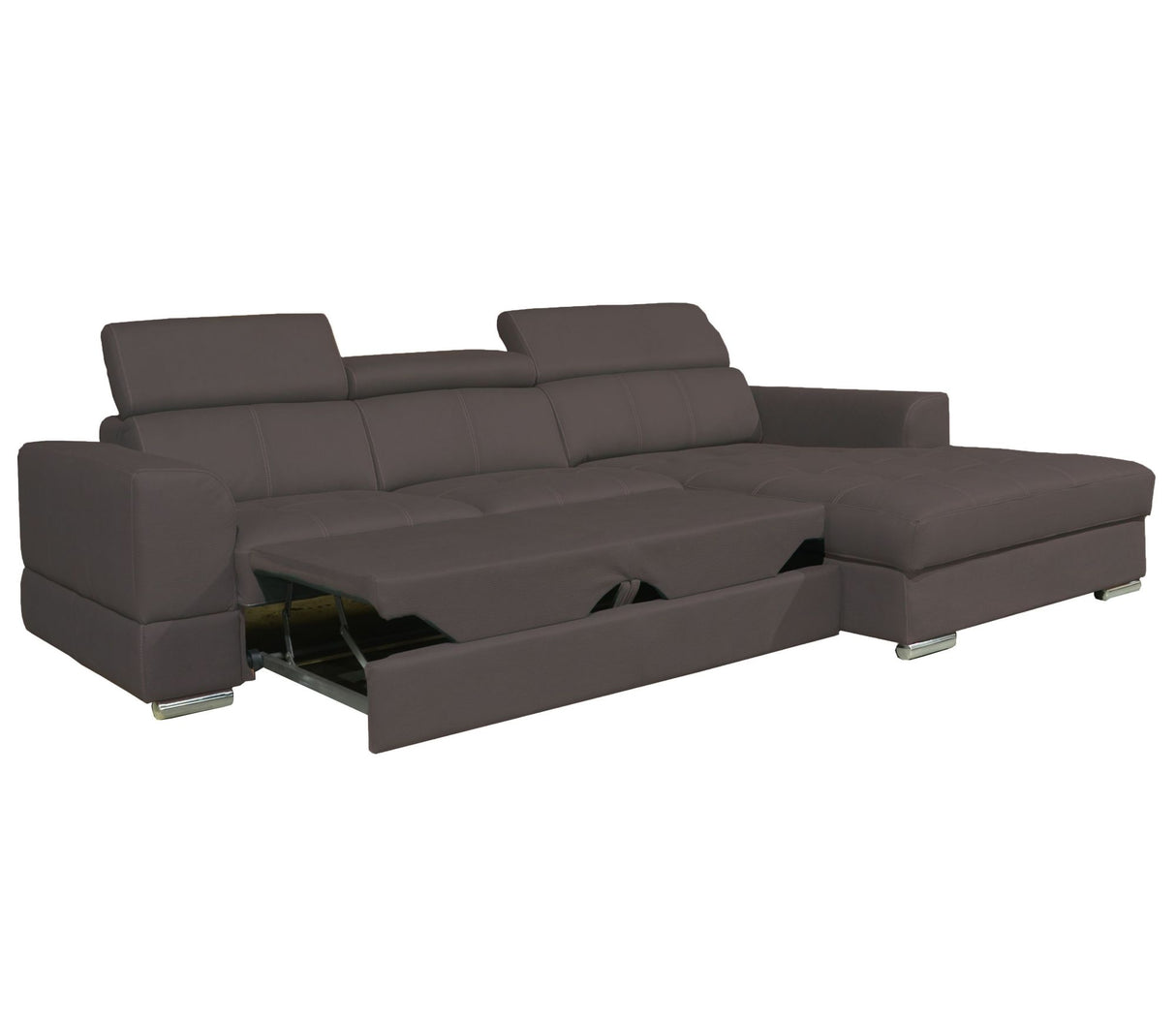 Ecksofa Montana TX 284x190 – L-Sofa Bett & Stauraum