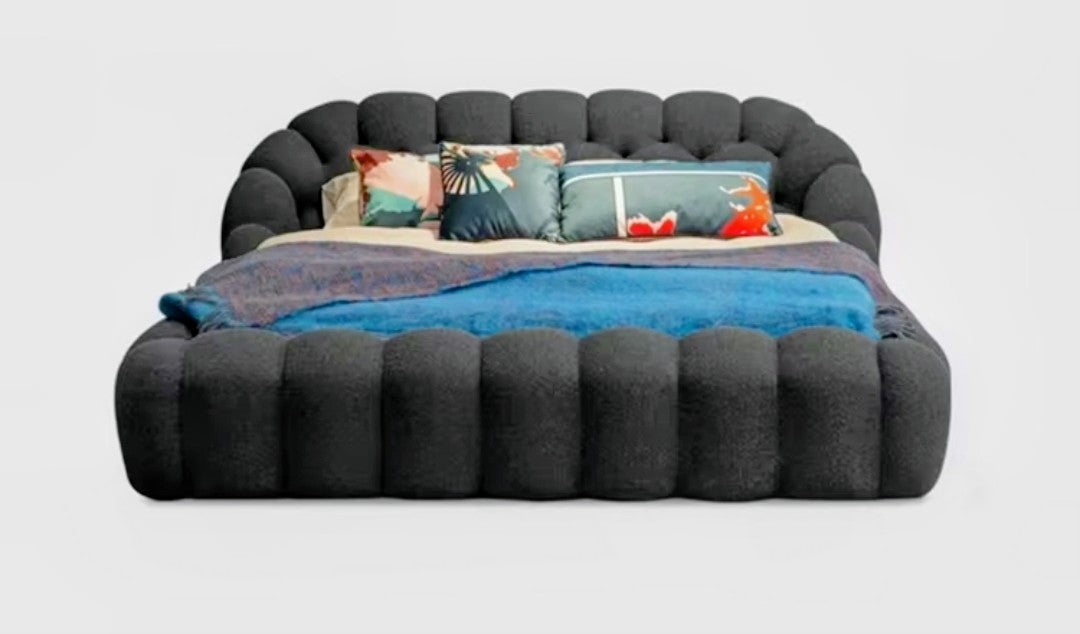 Bett Verona schwarz 160x200cm Italy Desgin