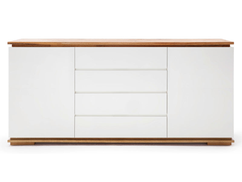 Chiaron Sideboard Weiss matt/ Asteiche 170cm MCA Furniture