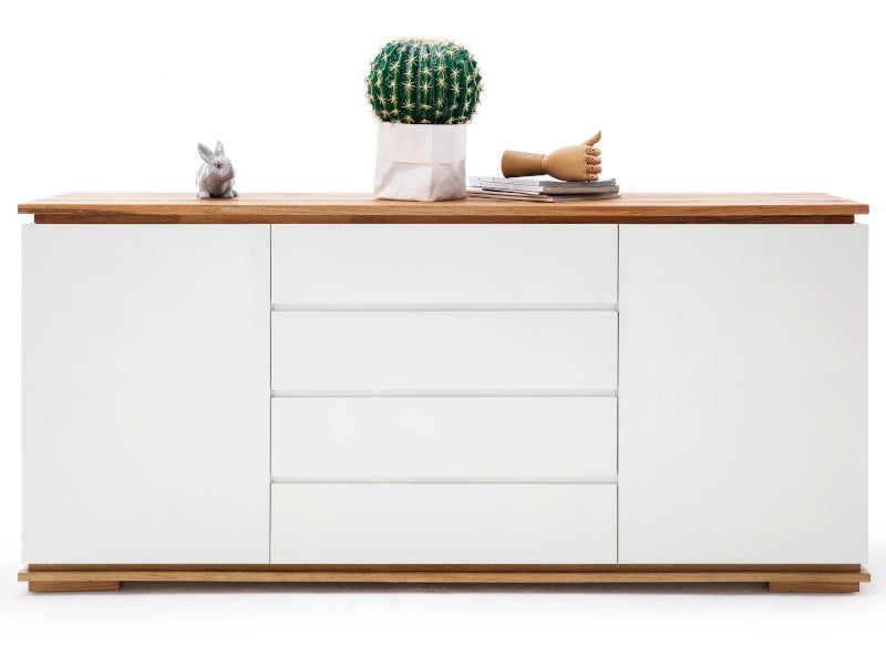 Chiaron Sideboard Weiss matt/ Asteiche 170cm MCA Furniture