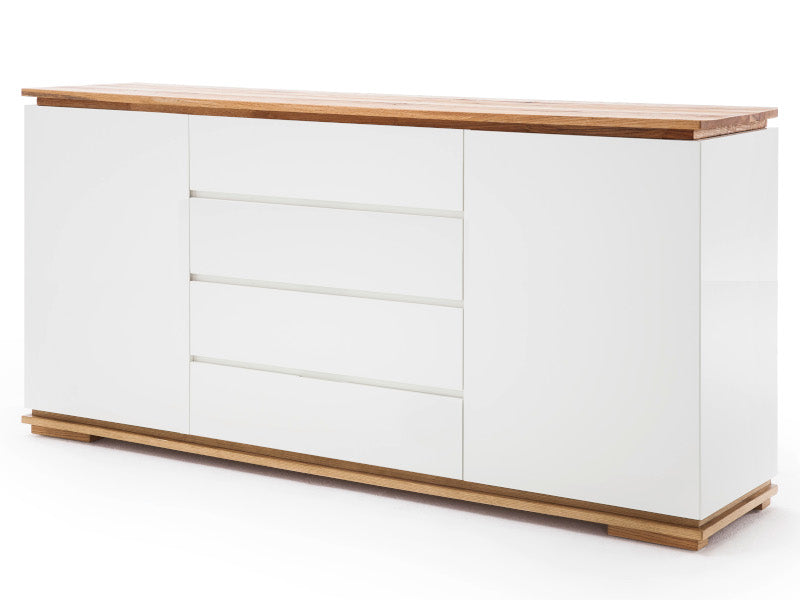 Chiaron Sideboard Weiss matt/ Asteiche 170cm MCA Furniture