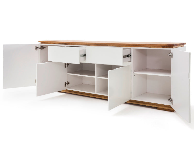 Chiaron Sideboard weiss matt- Stauraum 172 cm MCA Furniture
