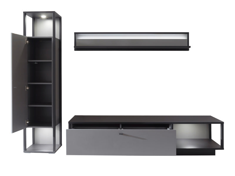 Luxor Wohnkombination 1 -LUX2GW01 MCA Furniture