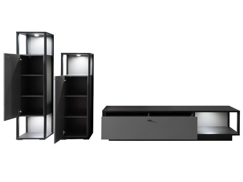 Luxor Wohnkombination - LUX2GW04 MCA Furniture