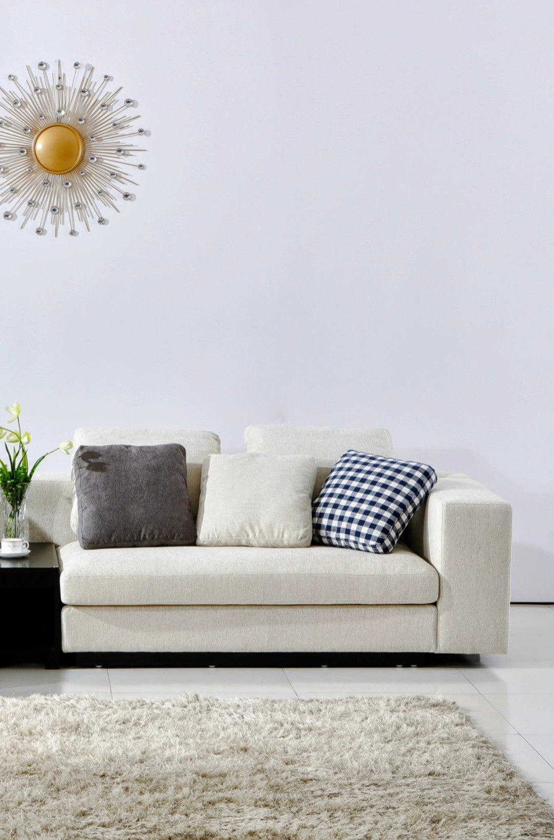 Luzern Wohnsofa Set +Hocker und Tisch Kissen Prime Future