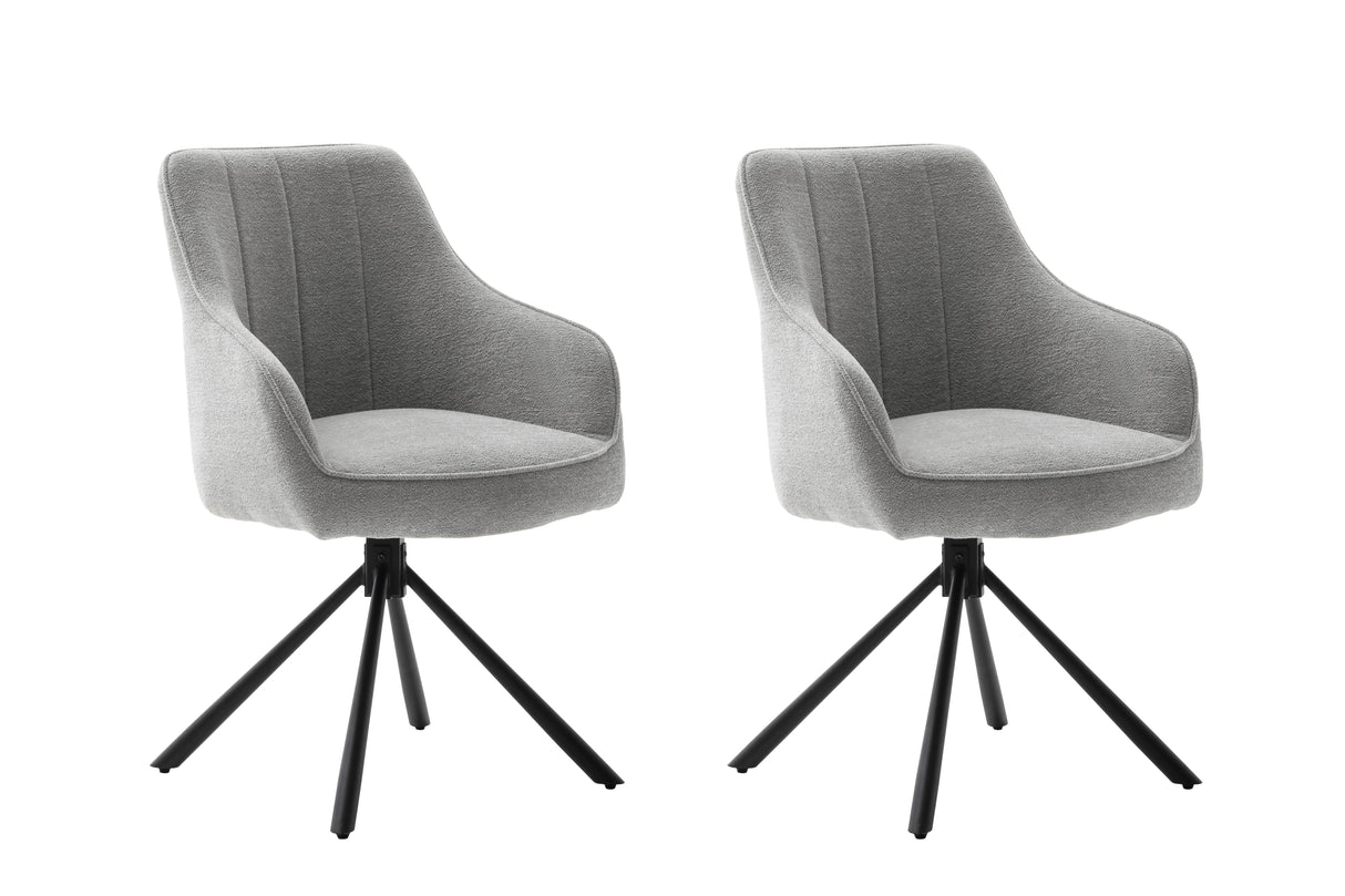 Armlehnstuhl Kasim 2er Set Drehbar Prime Möbel