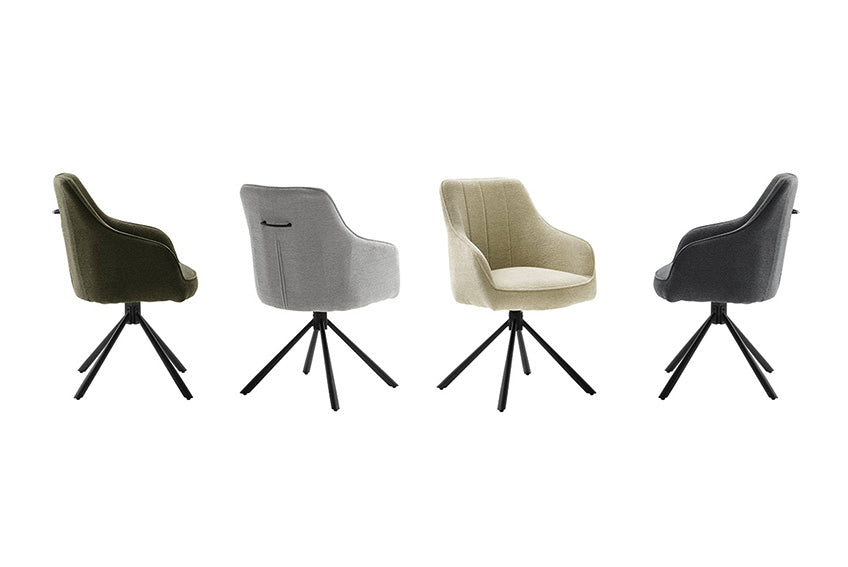 Armlehnstuhl Kasim 2er Set Drehbar Prime Möbel