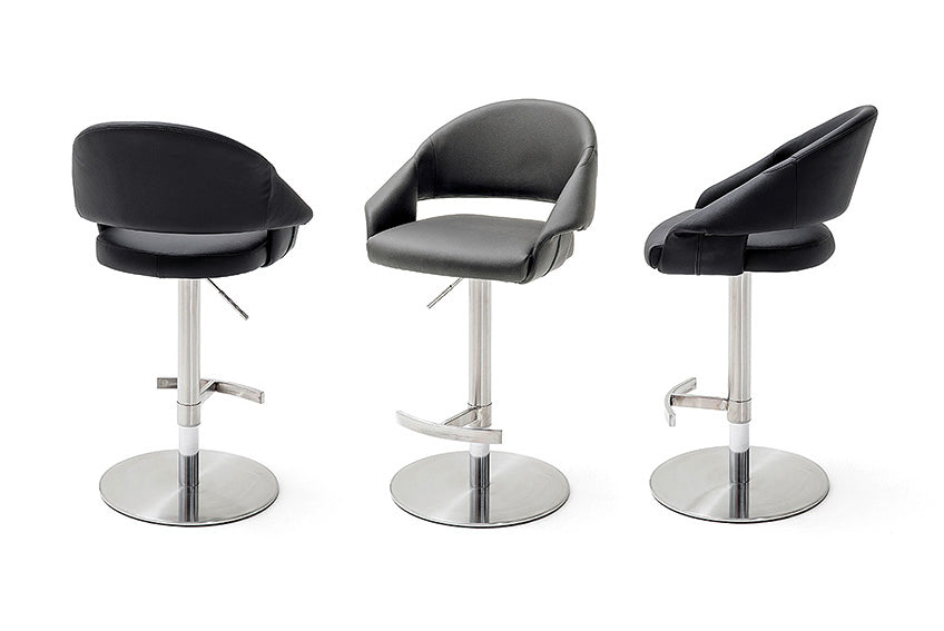 Peru Barhocker B49 cm, T: 55 cm, H: 85–110cm(einstellbar) Prime Möbel