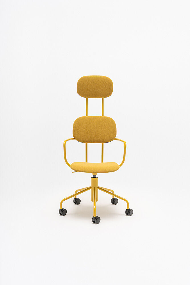 New Balance KMU Bürostuhl gelb Grain Stoff - Prime Möbel