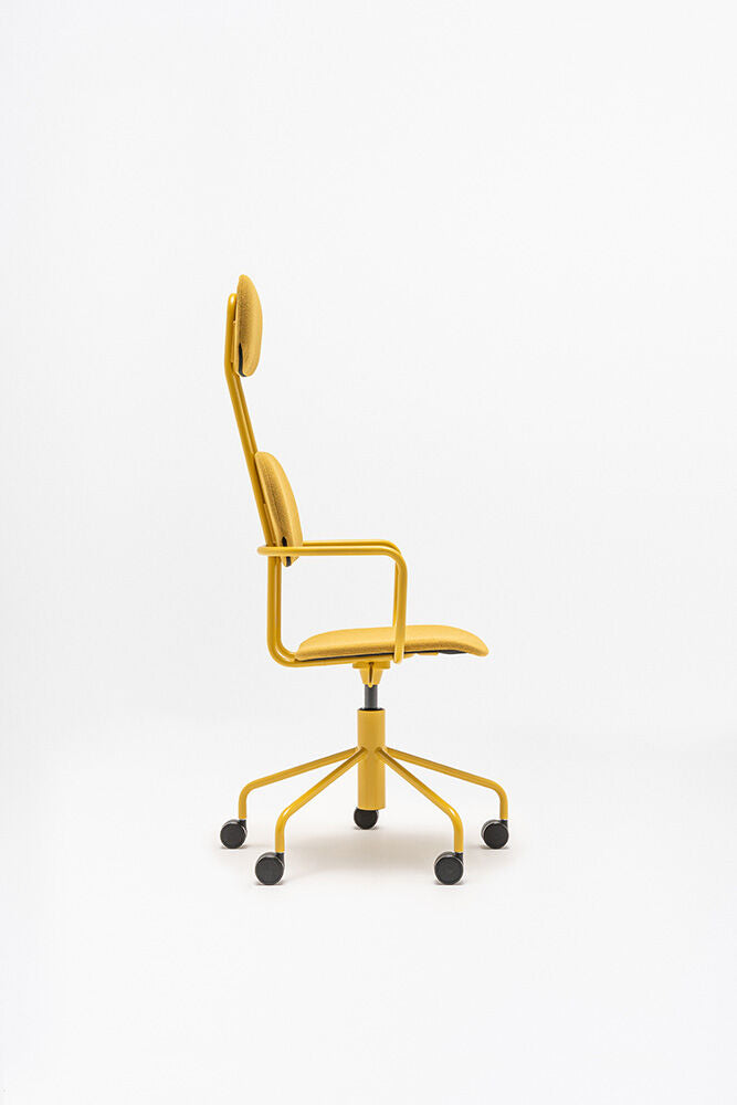 New Balance KMU Bürostuhl gelb Grain Stoff - Prime Möbel
