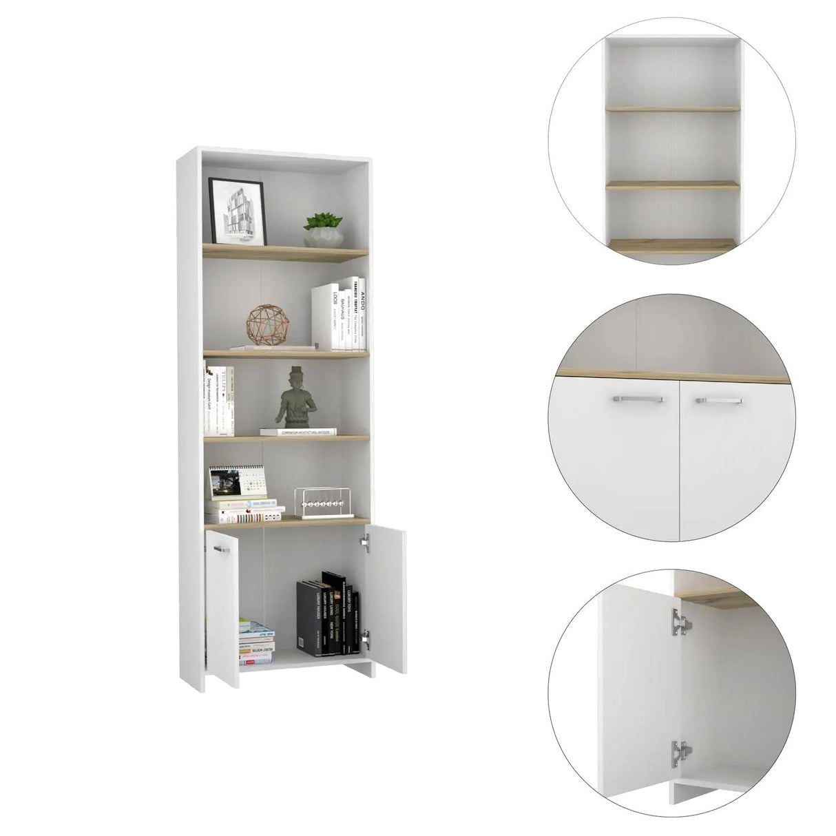 Bücherregal PRIME Z63 weiss - Prime Möbel