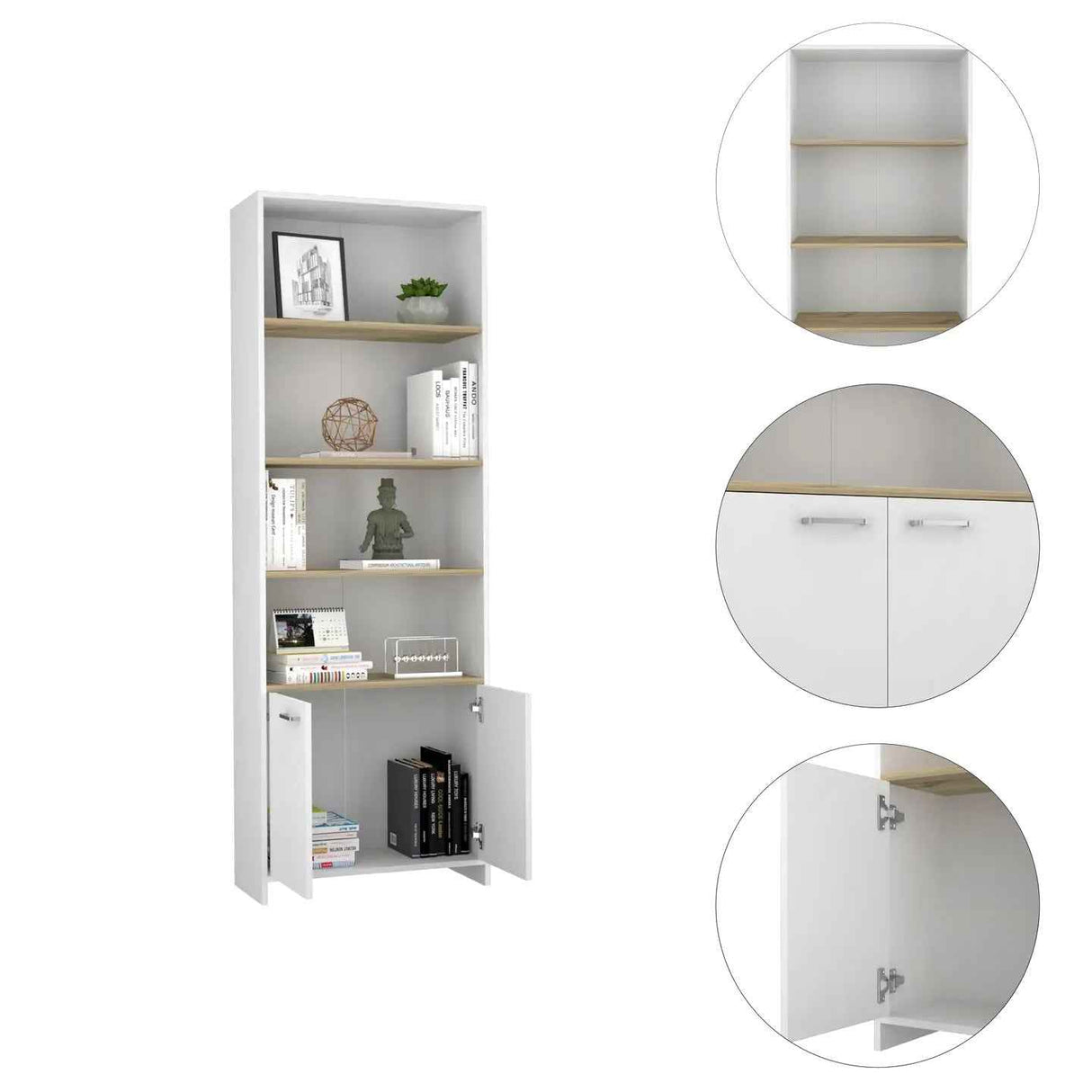 Bücherregal PRIME Z63 weiss - Prime Möbel