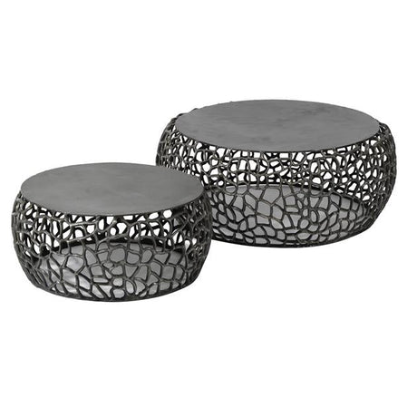 Couchtisch-Set Bily schwarz - Prime Möbel
