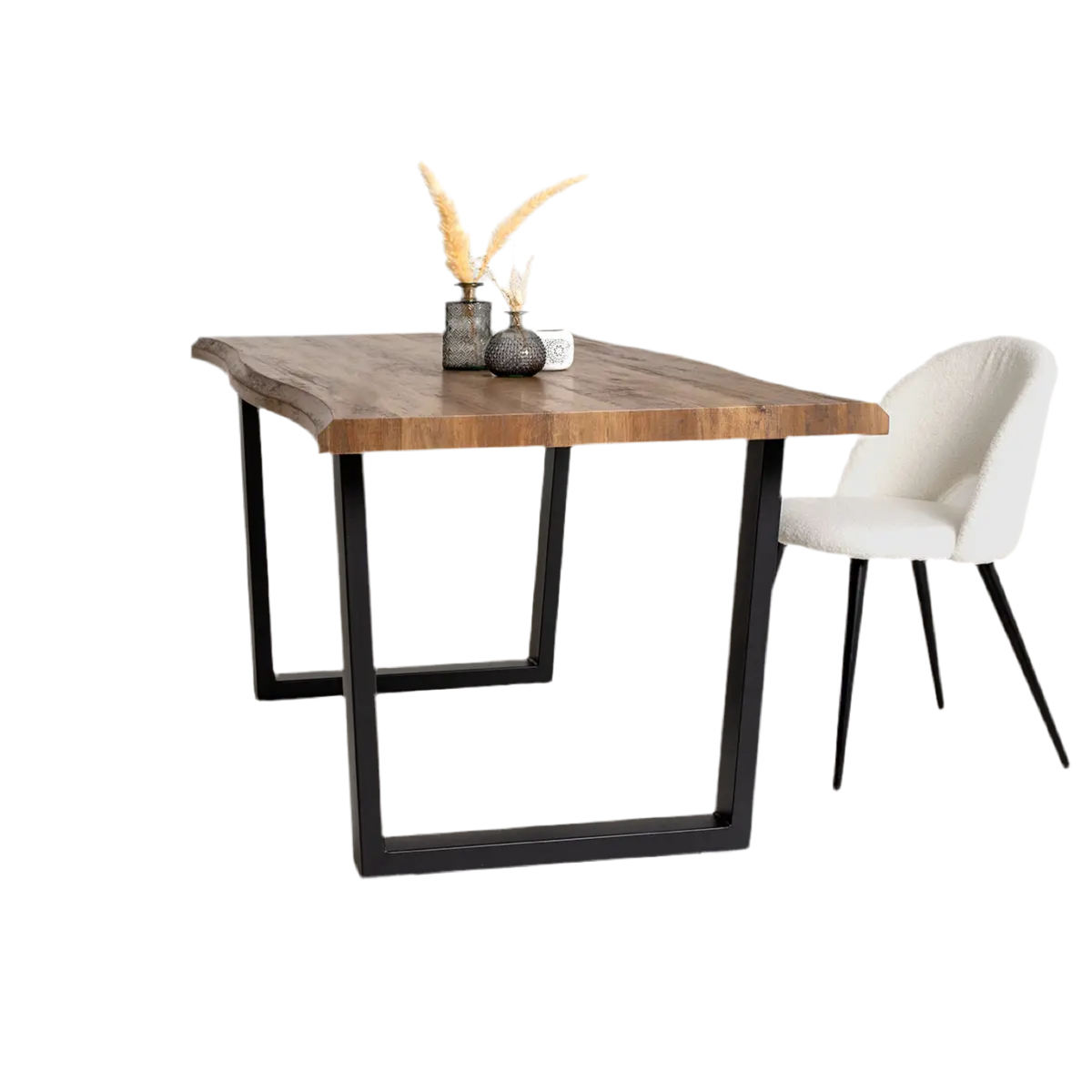 Esstisch Nussbaum 77x160x90cm - Prime Möbel