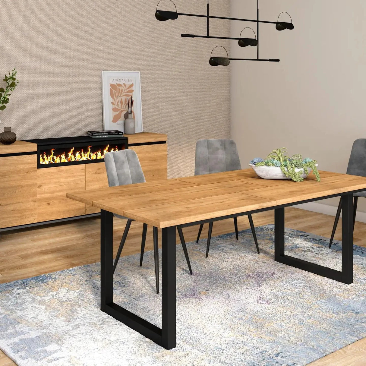 Esstisch Skraut Eiche 190x90cm - Prime Möbel