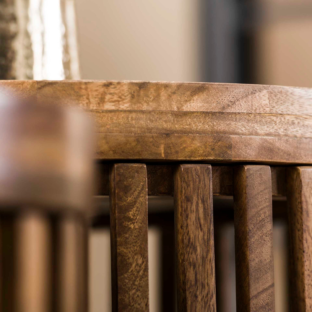 Hermo Couchtischset Stilvolles Design Mangoholz - Prime Möbel